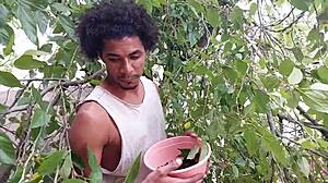 She Didn't Know Her Neighbor Had HUGE MONSTER COCK And Loved ANAL SEX With Clothes Ripped