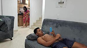 hot mature woman gets fucked by her stepson