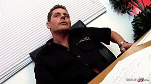 Blonde Monster Tits Secretary Rough Fucked By Boss