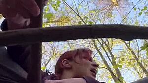 My kinky Easter humiliation in forest