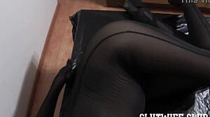 Bound Nylon Slut Karla Rose Facefucked Hard