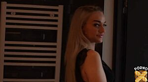 Nathalie And Luth, Two Hot Blondes, Play With A Hard Cock