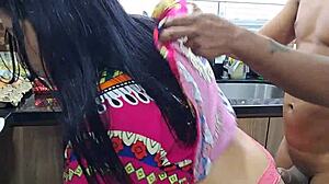 hot mature woman gets fucked by her stepson