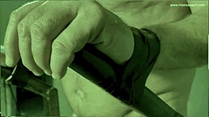 Dominatrix Mistress April Hosts the Game Show with Ebony Slave and Toys