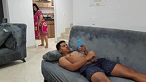 hot mature woman gets fucked by her stepson