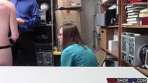 Hey, you two, caught banging in the store by mall cop?