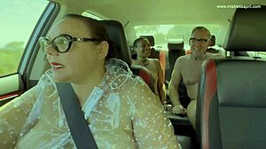 Dominatrix Mistress April Hosts the Game Show with Ebony Slave and Toys