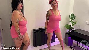 Gg's Huge Boobs and Jumping Tits in Belly Fetish Preview