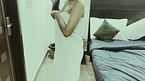 Indian Secretary Fingers Juicy Pussy