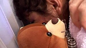 Does the wife enjoy her husband's domination in bondage sex?