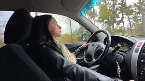 step mom unexpectedly sucks her step son, the construction worker, and he cums in mouth