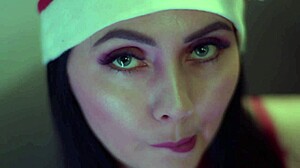 merry christmas pegging session with strapon and anal toys