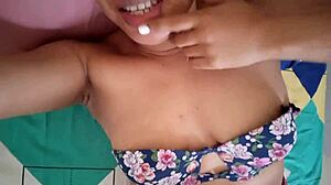 Bisexual Stepmom Fingers Tight Pussy