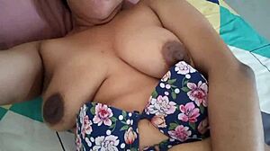 Bisexual Stepmom Fingers Tight Pussy