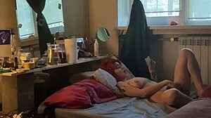 Is Your Girlfriend As Horny As This One With A Hairy Pussy Getting Fingered And Fucked?