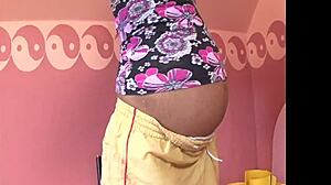 i'm a blonde pregnant babe who can't get enough of that hard cock