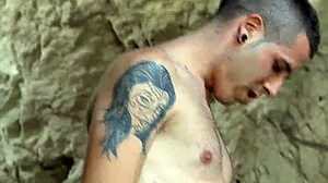 18-Year-Old Teen Fucked Hard In Outdoor Anal Action With Deepthroat