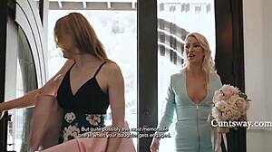 Butts Clash In Lesbian Seduction!