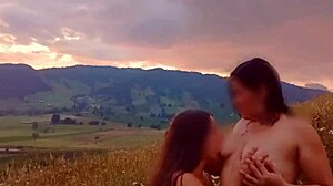 i saw these hot wives get wild and screw in the forest