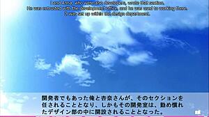 Anna's erotic hentai route ends with wild titty fuck