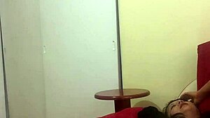 latina performs sensual solo dance in part two, exploring her body slowly with teasing moves.