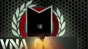 Inked Stallion Pounds Blonde Natalia Starr Hard on a Couch!