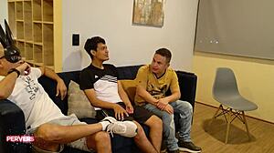 Hotwife Enjoys Gangbang with Husband's Friends?