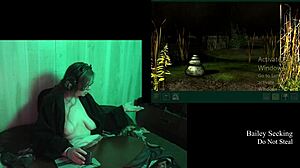 Naked Castle Malloy Playthrough with BBW Brunette Tattoo