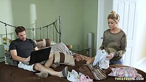 Busty Jessa Rhodes Traps Boyfriend