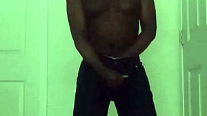 Restricted while reaching orgasm together in solo masturbation