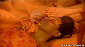 Relaxing massage turns intimate for couple