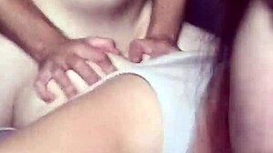 I met a beauty behind garages