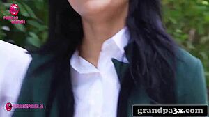 Teen 18+ Tricked To Fuck Grandfather In Taboo.