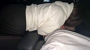 i pickd up a teen whore n fucked her mouf in da car