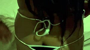 naughty ebony maid twerks big ass in homemade video