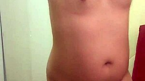 latina performs sensual solo dance in part two, exploring her body slowly with teasing moves.