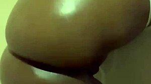 naughty ebony maid twerks big ass in homemade video