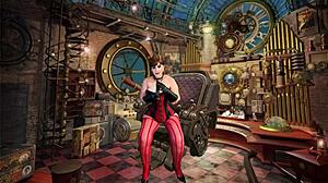 Granny Carmen Angel Masturbates With Toys