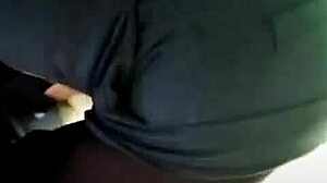 Hot Colombian Woman Excites Public Outdoors With Moves!