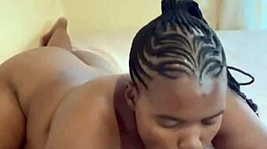 naughty ebony maid twerks big ass in homemade video