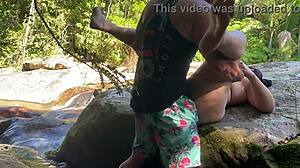 Hot Wife Fucks In The Woods