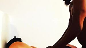 all natural mystic takes cum on back in doggystyle