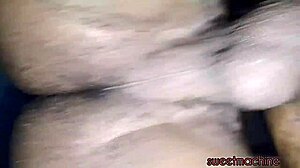Intense blowjob on black pussy in homemade update