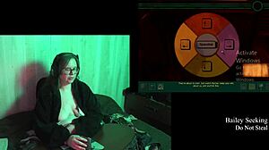 Naked Castle Malloy Playthrough with BBW Brunette Tattoo