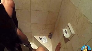 Layla Red screams with that shower dick pounding!