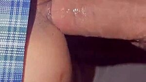 i put her on all fours and she gives me her cunt