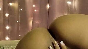 Hot young girl full of desire masturbates in fantasy