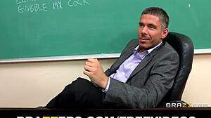 Phoenix Marie's Busty Brunette Body Takes Double Penetration with Big Cocks