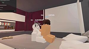 i'm making love with this dominant girl in roblox litfrith oops
