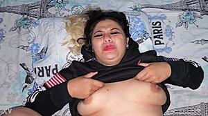 Blonde in NASA Sweater Endures 3 Hours of Intense Sex!